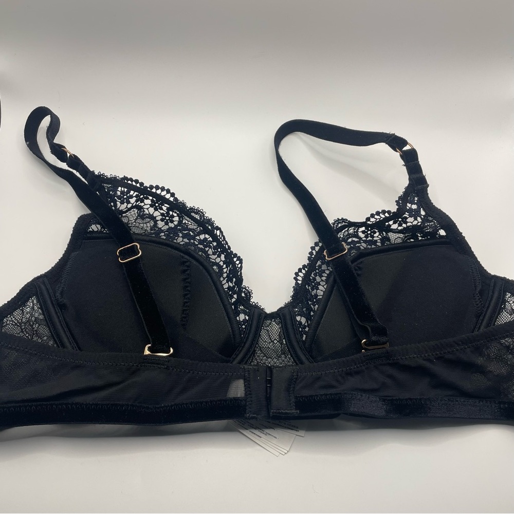 Simone Perele Scenario Push-Up - Black / Navy 36A Lace - Picture 7 of 13